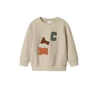 NAME IT Jungen Nmmnotus Ls Nreg Sweat Bru, Island Fossil, 110