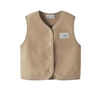 name it Teddyfleece Weste - Sesame 110