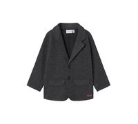 NAME IT Jungen Nmmrobino Sweat Blazer Unb, Dark Grey Melange, 98