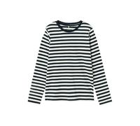 NAME IT Jungen Nmmsalmo Nreg Top Noos Langarmshirt, Dark Sapphire/Stripes:y/D Stripe, 92 EU