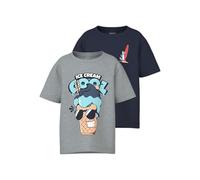 NAME IT Jungen Nmmvagno 2p Ss Loose Top Nmmvagno 2P Ss Loose Top (2er Pack)
