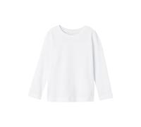 Name IT Jungen Nmmvobbo Top Noos Langarmshirt, Bright White, 110 EU