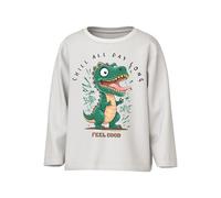 NAME IT Jungen Nmmvoto Ls Nreg Top, Cloud Dancer, 104