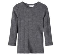 NAME IT Jungen Nmmwang Wool Ne.ls Top Solid Noos Xxiii, Iron Gate, 98
