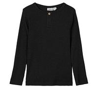 NAME IT Jungen RIPP Longsleeve mit Köpfen Black 86