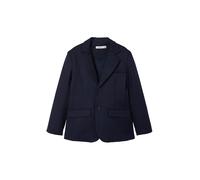 Sakko NAME IT "NKMRIRAMEL BLAZER NOOS" Gr. 128, blau (dark sapphire) Jungen Sakkos (79056602-128) dark sapphire