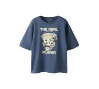 NAME IT Jungen Shirt Kurzarm nkmVICTOR (DE/NL/SE/PL, Numerisch, 134, 140, Regular, Pizza Game)