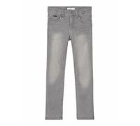 NAME IT Jungen Stretch-Jeanshose im 5-Pocket-Style Light Grey Denim-152
