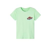 NAME IT Jungen T-Shirt Kurzarm nkmVELIX (Green Ash - 122/128)