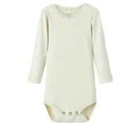 NAME IT Body langarm Rippqualität Spitze 62 beige