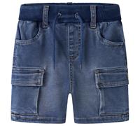 Name it - Kid's Ben Baggy Denim Shorts - Shorts, Gr. 110, blau (DenimBlue)