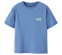 Name it - Kid's NKMFandel S/S NREG Top - T-Shirt, Gr. 122-128, blau (PalaceBlue)