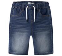 NAME IT Jungen Nkmryan Jogger Dnm L Shorts 6300-th Noos Shorts, Dark Blue Denim, 116