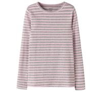 Name it - Kid's Suraja XSL L/S Top - Longsleeve, Gr. 116, rosa (Pirouette/GreyMelange)