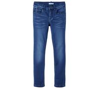 Name it - Kid's Theo XSLIM Jeans - Jeans, Gr. 140, blau (DarkBlueDenim)