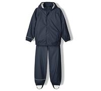 NAME IT Kinder 2-Teiliger Regenanzug Hose + Jacke nknDRY (Dark Sapphire, 134)