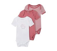 NAME IT kurzarm Baby Body Mesa Rose 62