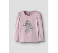 Name it Langarmshirt Skaty - 98 / keepsake lilac / 75% Bio-Baumwolle 20% Baumwolle 5% Elasthan