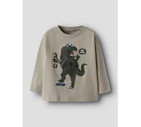 name it Longsleeve "Bill" in Khaki - Größe 92 | Kinder Longsleeves