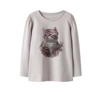 name it Longsleeve "Boloras" in Beige - Größe 98 | Kinder Longsleeves