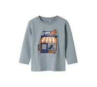 name it Longsleeve "Nabir" in Hellblau - Größe 92 | Kinder Longsleeves