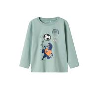 name it Longsleeve "Nabir" in Türkis - Größe 92 | Kinder Longsleeves