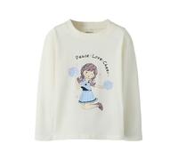 name it Longsleeve "Tillie" in Creme - Größe 104 | Kinder Longsleeves