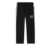 NAME IT Mädchen Girl Jogginghose Leg Nkfnapes Sweat Wide Pant, Black, 134