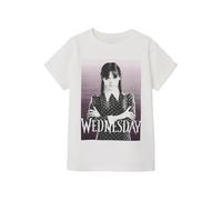 Name IT Mädchen Girl Wednesday T-Shirt, Jet Stream, 134-140 EU