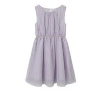 NAME IT Mädchen Kleid festliches Tüllkleid Pünktchen nkfVABOSS (164, Orchid Petal)