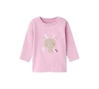 Name It Mädchen Longsleeve Bestickt Pastel Lavender 62