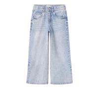 Name it-NKFBELLA SKATER XWIDE JEANS 3111-ZA NOOS-Light Blue Bleached Denim - 152