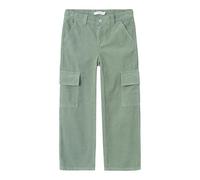 NAME IT Mädchen Nkfbella Wide Cord Pant 7299-cy Stoffhose, Lily Pad, 146 EU