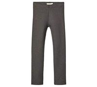 NAME IT Mädchen NKFDAVINA Sweat Legging NOOS Leggings, per Pack Grau (Dark Grey Melange Dark Grey Melange), 116 (Herstellergröße: 116)