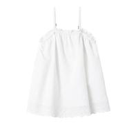 NAME IT Mädchen Nkffiona Short Strap Top Noos, Bright White, 116