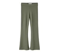 NAME IT Mädchen Nkffrikkali Bootcut Pant Noos Stoffhose, Deep Lichen Green, 122 EU