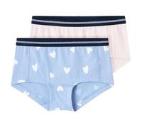 Name It Hipster Serenity Heart Panties 2 Units Mehrfarbig 7-8 Years Mädchen (Herstellerartikelnummer: 13229626-Serenity-122/128)