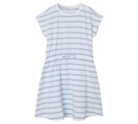 NAME IT Mädchen Nkfmie Ss Dress Noos, Chambray Blue/Stripes:y/D Stripes, 92