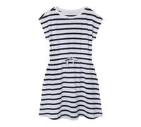 NAME IT Mädchen Nkfmie Ss Dress Noos, Dark Sapphire/Stripes:y/D Stripes, 116
