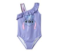 NAME IT Mädchen Nkfmorina Stitch Swimsuit Wdi, Purple Impression, 134/140 cm
