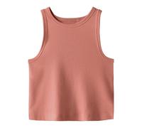NAME IT Mädchen Nkfnakal Sl Short Top Noos, Fusion Coral, 116