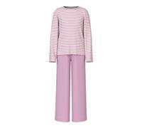 NAME IT Mädchen Nkfnightset Stripe Loose Rib Noos Nachtwäsche Set 13235612,Pink Lavender/Stripes:y/D,110-116