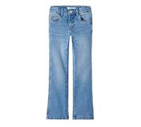 NAME IT Mädchen Nkfpolly Skinny Boot Jeans 1142-Au Noos Jeanshose, Medium Blue Denim, 110