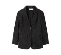 NAME IT Mädchen Nkfrading Blazer, Black, 116 cm