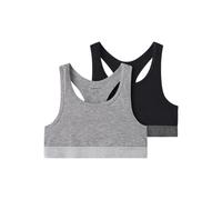 NAME IT - NKFSHORT TOP 2P NOOS black, 146/152