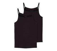 NAME IT Mädchen Nkfstrap Top 2p Noos Unterhose, Schwarz, 158 EU