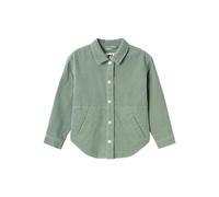 Name IT Mädchen Nkfsys Cord Loose Overshirt 7299-cy O Langarmbluse, Lily Pad, 128 cm