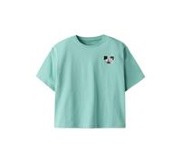 Name IT Mädchen Nkftara Ss RLX Top Ps Noos, Pool Blue, 116 EU