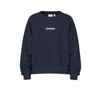 NAME IT Mädchen Nkfvanezza Ls Nreg Sweat Unb, Navy Blazer, 116 cm