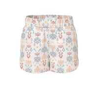 NAME IT Mädchen Nkfvinaya Shorts Ffff Noos, White Alyssum, 158 cm
